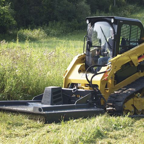 biggest skid steer brush hog|brush attachment for skid steer.